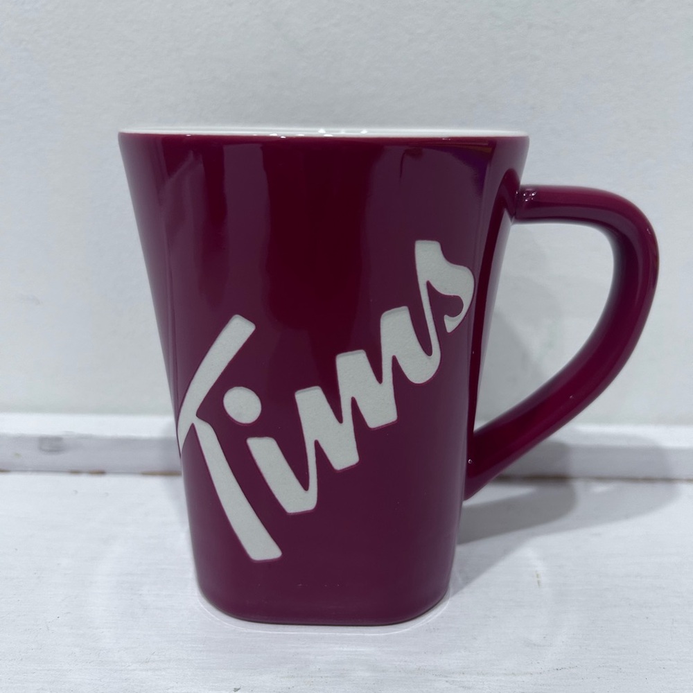 2013‎ TIM HORTONS Limited Edition #/N 013 Red Coffee Tea Mug Cup 3D